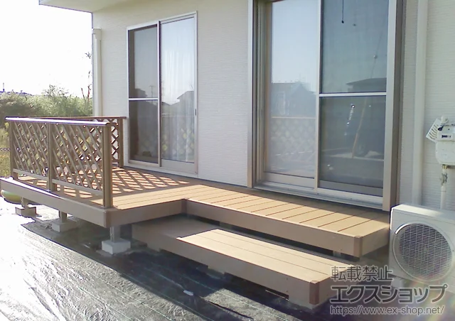 ��t�����c�s��LIXIL ���N�V���i�g�X�e���j�̃E�b�h�f�b�L ���R�X�e�[�WII �P��+�E�b�h�f�b�L�t�F���X �{�H��