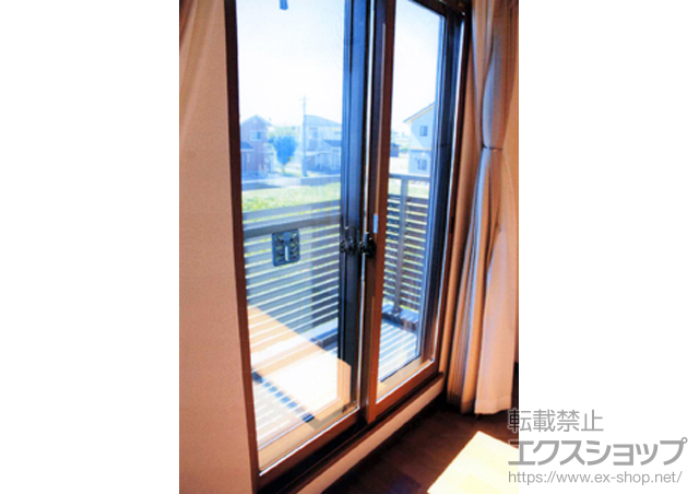 長野県松本市のの二重窓（内窓） インプラス ダストバリア仕様　引違い窓 2枚建 施工例