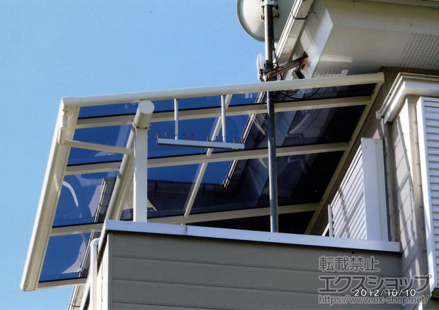 神奈川県愛甲郡清川村ののバルコニー・ベランダ屋根 ヴェクターテラス Ｆ型 屋根タイプ 単体 積雪〜20cm対応 施工例