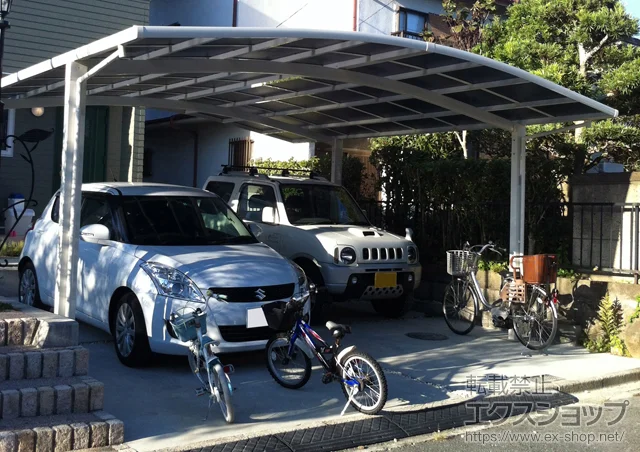 ���Ɍ��쐼�s��LIXIL ���N�V���i�g�X�e���j�̃J�[�|�[�g �J�[�u�|�[�g�V�O�}III ���C�h �ϐ�`20cm�Ή� �{�H��