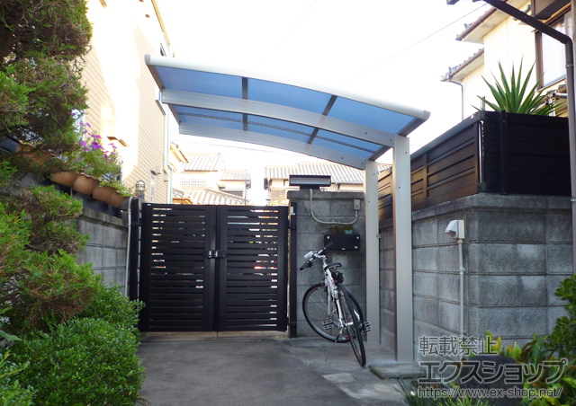 愛知県大府市ののサイクルポート・駐輪場 レイナポート ミニ 積雪〜20cm対応 施工例