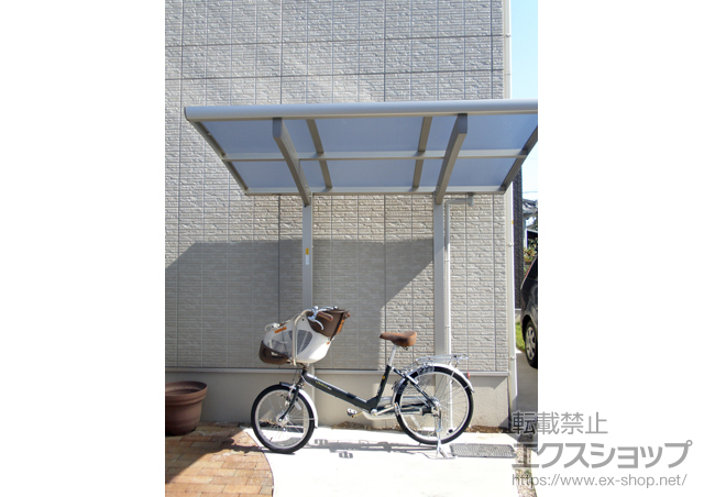 埼玉県さいたま市ののサイクルポート・駐輪場 レイナポート ミニ 積雪〜20cm対応 施工例