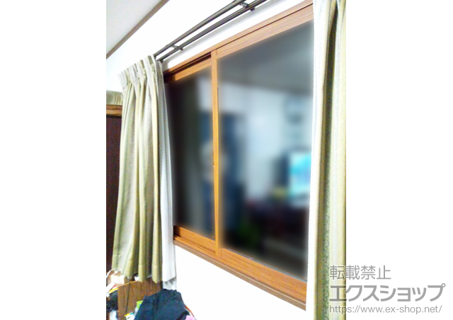 愛知県名古屋市のの二重窓（内窓） インプラス ダストバリア仕様 引違い窓 2枚建 施工例