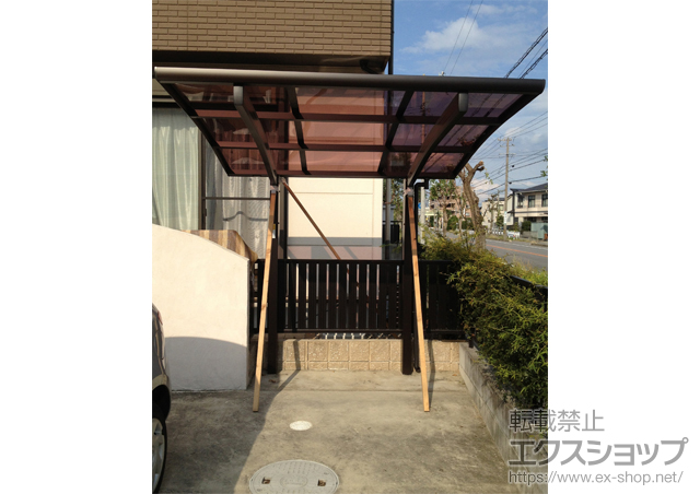 愛知県安城市ののサイクルポート・駐輪場 レイナポート ミニ 積雪〜20cm対応 施工例