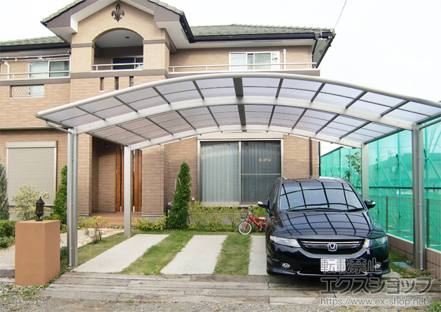 埼玉県いたま市ののカーポート レイナツインポート 積雪〜20cm対応 施工例