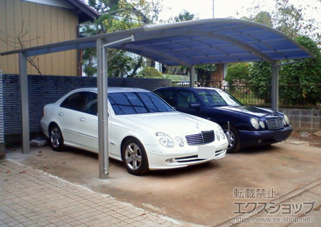 千葉県千葉市ののカーポート レイナツインポート 積雪〜20cm対応 施工例