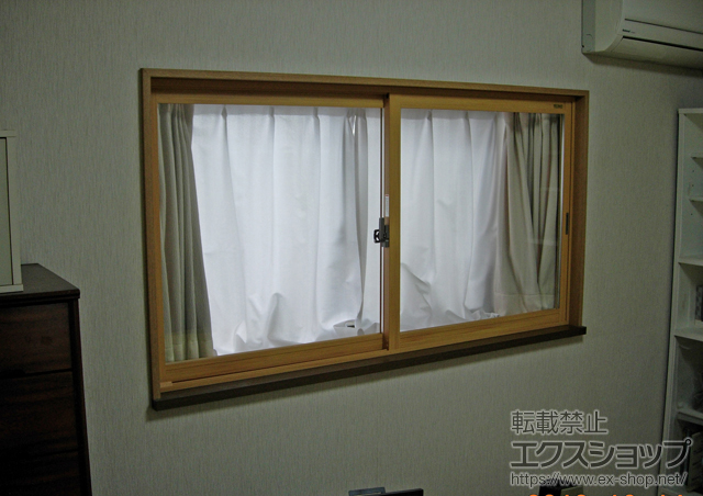 千葉県千葉市のの二重窓（内窓） インプラス ダストバリア仕様 引違い窓 2枚建 施工例