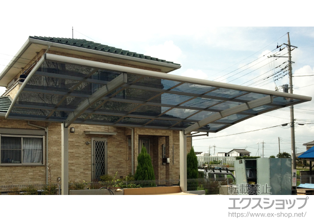 埼玉県さいたま市ののカーポート プレシオスポート 積雪〜20cm対応 施工例