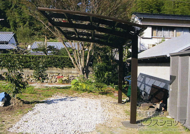 高知県南国市ののカーポート プレシオスポート 積雪〜20cm対応 施工例