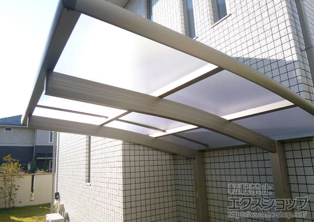 神奈川県横浜市ののサイクルポート・駐輪場 レイナポートミニ 積雪〜20cm対応 施工例