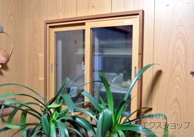 山形県東置賜郡川西町のの内窓（二重窓・二重サッシ） インプラス ダストバリア仕様 引違い窓 2枚建 施工例