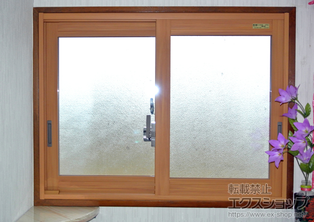 山形県東置賜郡川西町のの二重窓（内窓） インプラス ダストバリア仕様 引違い窓 2枚建 施工例