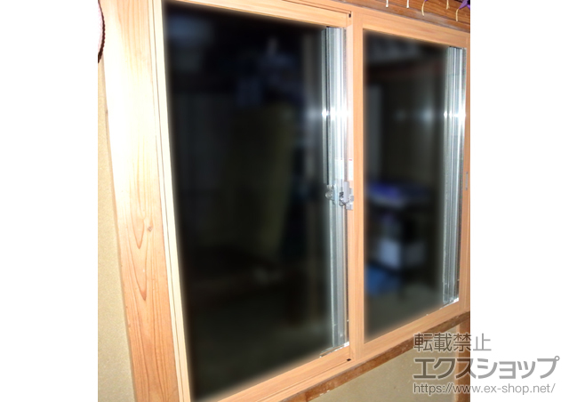 山形県東置賜郡川西町のの二重窓（内窓） インプラス ダストバリア仕様 引違い窓 2枚建 施工例