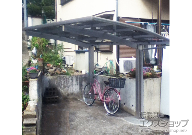 神奈川県川崎市高津区ののカーポート プレシオスポート 積雪〜20cm対応 施工例