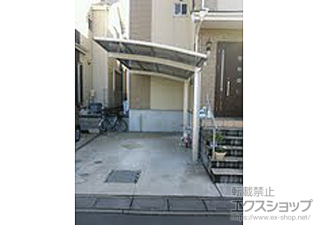 埼玉県桶川市ののカーポート プレシオスポート 積雪〜20cm対応 施工例