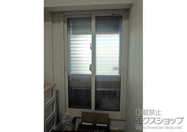 大阪府吹田市のの二重窓（内窓） インプラス ダストバリア仕様 引違い窓 2枚建 施工例