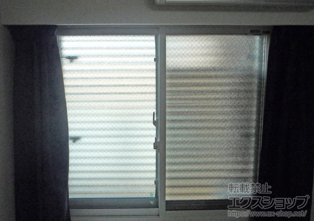 大阪府吹田市のの二重窓（内窓） インプラス ダストバリア仕様 引違い窓 2枚建 施工例