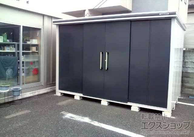 埼玉県蕨市のの物置・屋外倉庫 エルモ 一般型 (LMC-3622HGL) 施工例