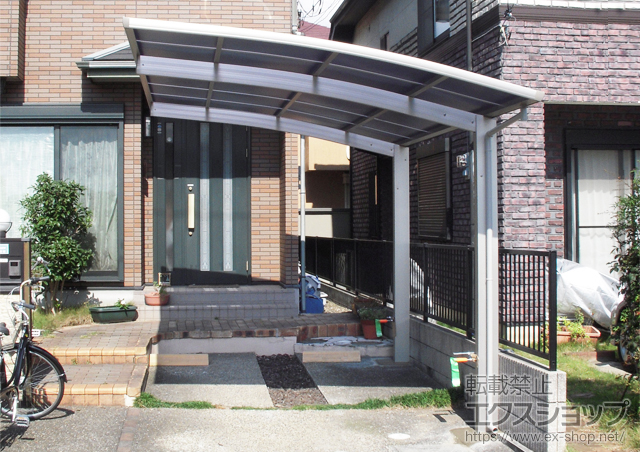 千葉県千葉市緑区ののカーポート プレシオスポート 積雪〜20cm対応 施工例