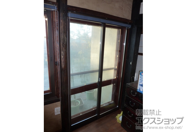 長野県諏訪郡のの二重窓（内窓） インプラス ダストバリア仕様 引違い窓 2枚建 施工例