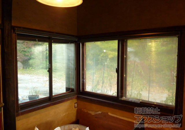 長野県諏訪郡のの二重窓（内窓） インプラス ダストバリア仕様 引違い窓 2枚建 施工例