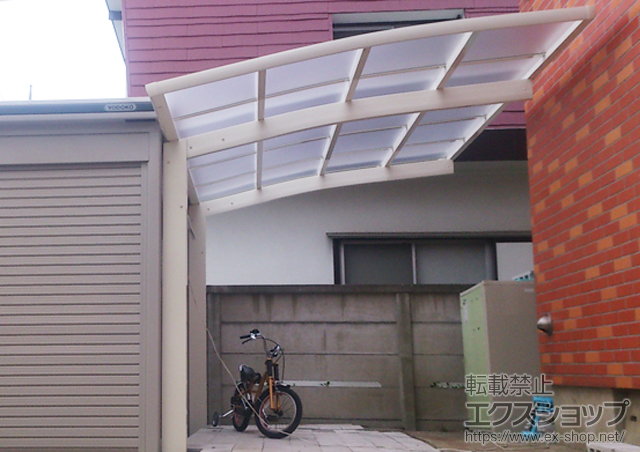 神奈川県厚木市ののカーポート レイナポート 積雪〜20cm対応 施工例