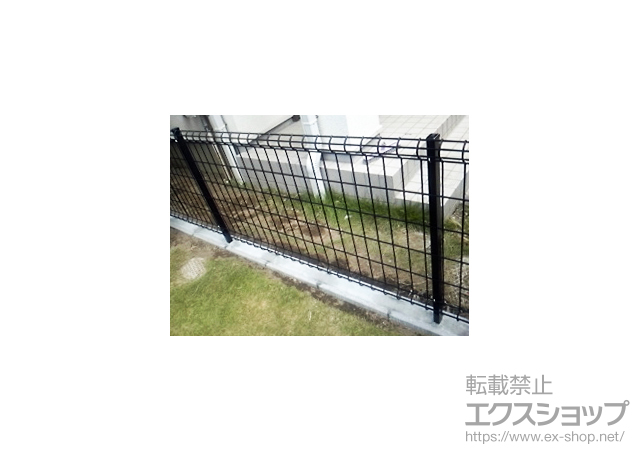 神奈川県藤沢市ののフェンス・柵 ハイグリッドフェンスUF8型 施工例