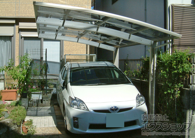 京都府城陽市ののカーポート プレシオスポート 施工例