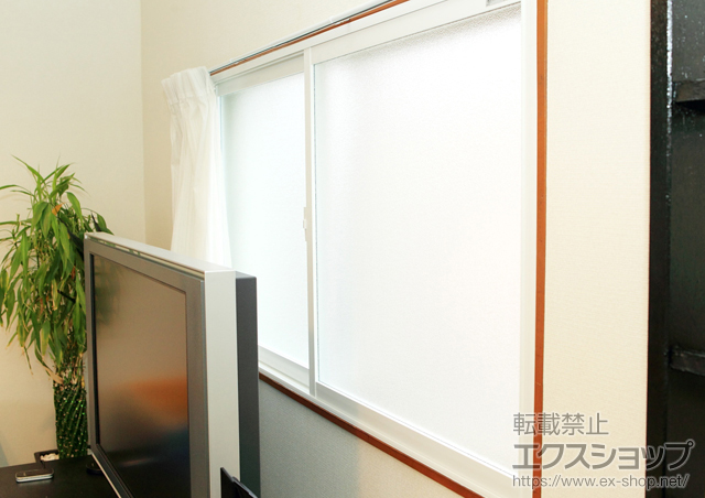 神奈川県厚木市のの二重窓（内窓） プラメイクE 引違い窓 2枚建 施工例