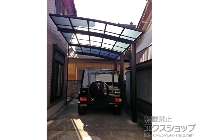 埼玉県桶川市ののカーポート レイナポート　積雪〜20?対応 施工例