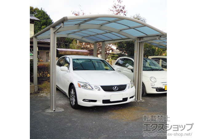 千葉県野田市ののカーポート レイナワンポート 積雪〜20cm対応 施工例