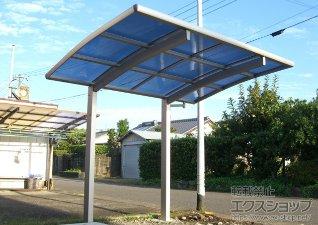 宮崎県児湯郡都農町ののサイクルポート・駐輪場 レイナポート ミニ 積雪〜20cm対応 施工例