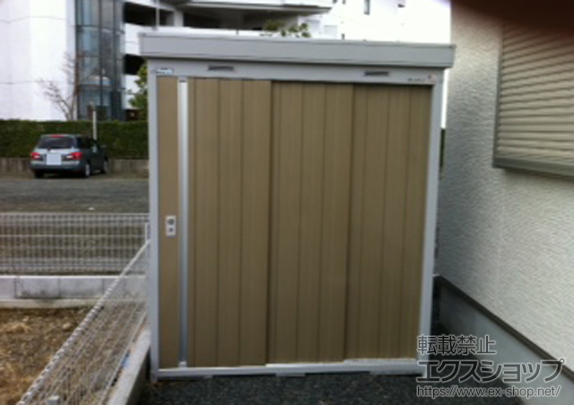 滋賀県守山市のの物置・屋外倉庫 ネクスタ?一般型(NXN-32S MB ) 施工例