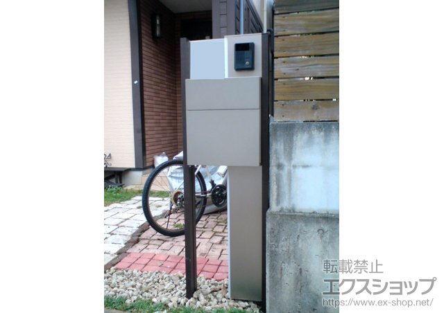 神奈川県横浜市青葉区のの機能門柱・ポスト ファンクションユニット ウィルモダン 施工例