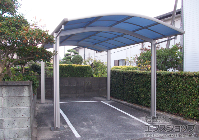 佐賀県佐賀市ののカーポート レイナワンポート 積雪〜20cm対応 施工例