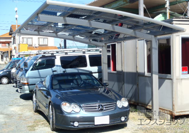 静岡県湖西市ののカーポート レイナポート 積雪〜20cm対応 施工例