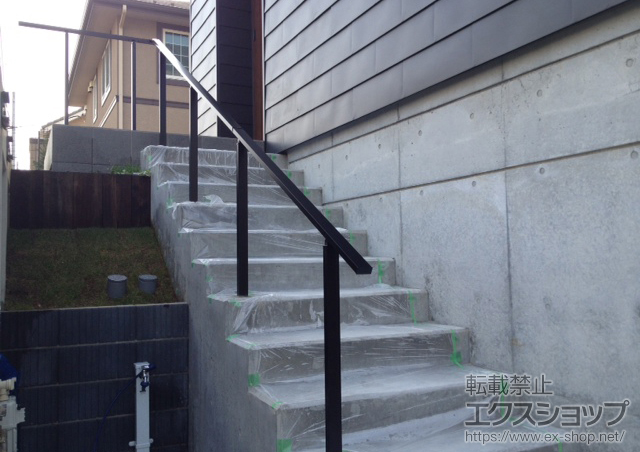 神奈川県川崎市ののフェンス・柵 アーキレール 歩行補助手すり 施工例