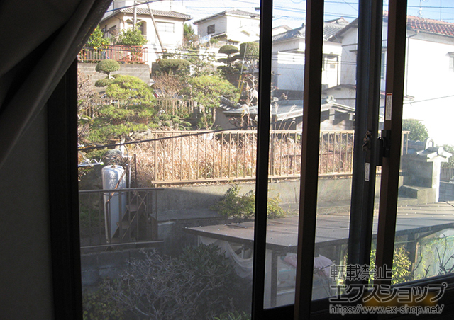 神奈川県横浜市のの二重窓（内窓） インプラス ダストバリア仕様 引違い窓 2枚建 施工例