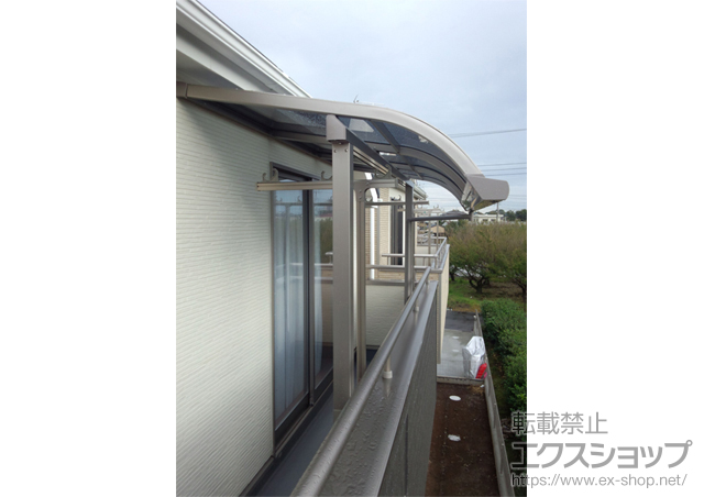 東京都東久留米市ののカーポート レイナポート 積雪〜20cm対応 施工例