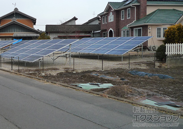 岐阜県各務原市ののフェンス・柵 ハイグリッドフェンスN8型 フリーポールタイプ 施工例