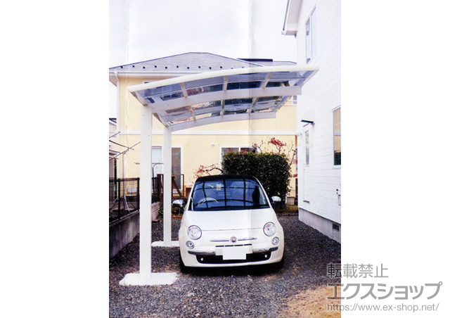 宮城県仙台市ののカーポート レイナポート 積雪〜20cm対応 施工例