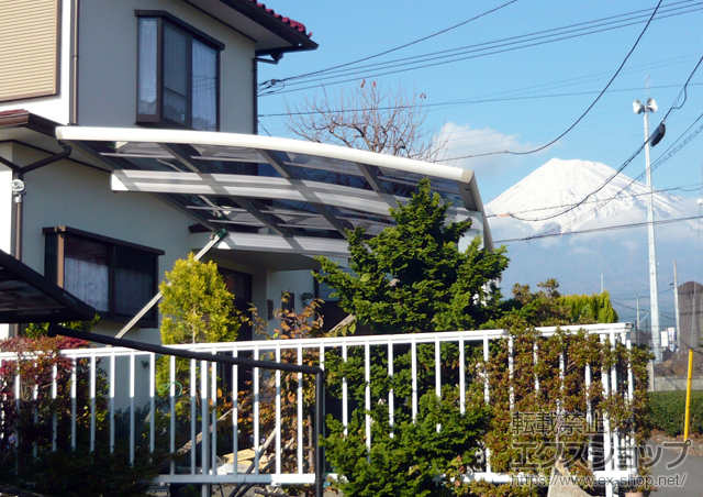 静岡県富士市ののカーポート レイナポート　積雪〜20cm対応 施工例