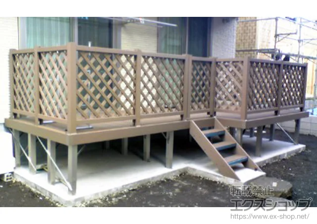 �_�ސ쌧���͌��s��YKKAP�̃E�b�h�f�b�L ���E�b�h�f�b�L200 �o���Ⴂ�A��+���E�b�h�X�e�b�v5�^ L�^�C�v3�i+���E�b�h�f�b�L�t�F���X2�^ ���`�X�i�q+���E�b�h�f�b�L���2�^ ���`�X�i�q �{�H��