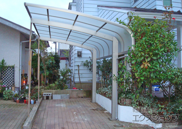 宮城県仙台市ののカーポート プレシオスポート アルファ　積雪〜20cm対応 施工例