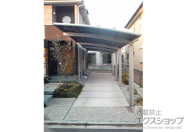 福岡県糟屋郡新宮町ののカーポート レイナポート 縦連棟 積雪〜20?対応 施工例