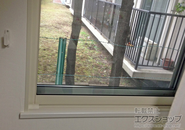 東京都練馬区のの二重窓（内窓） インプラス ダストバリア仕様 引違い窓 2枚建 施工例