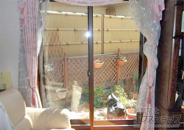 神奈川県茅ヶ崎市のの二重窓（内窓） プラマードU 引違い窓 2枚建 施工例