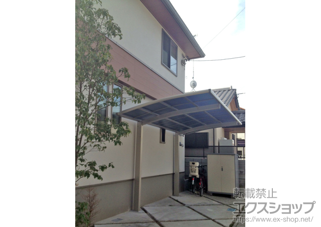 埼玉県蓮田市ののカーポート レイナポート 積雪〜20cm対応 施工例