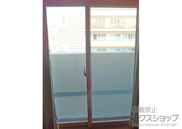 東京都豊島区のの二重窓（内窓） インプラス ダストバリア仕様 引違い窓 2枚建 施工例