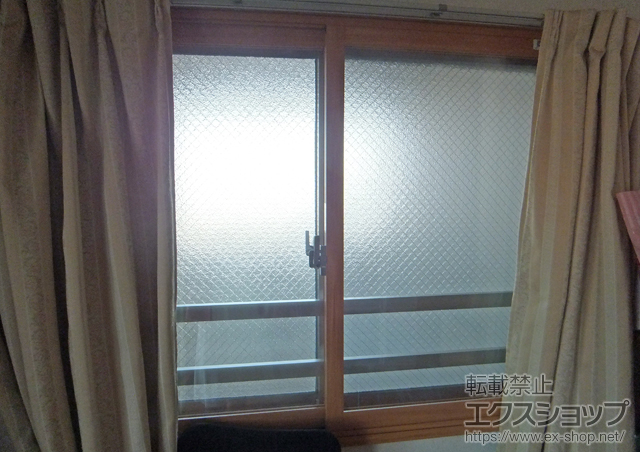 東京都豊島区のの二重窓（内窓） インプラス ダストバリア仕様 引違い窓 2枚建 施工例